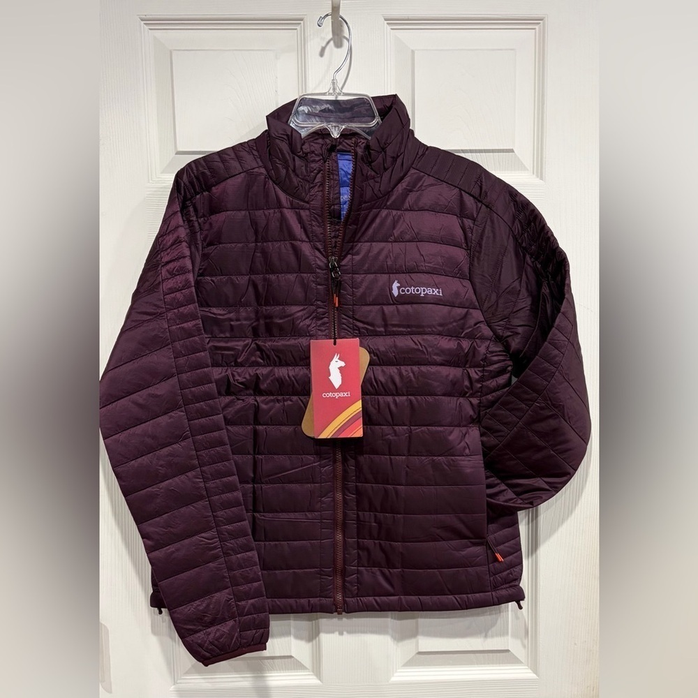 Cotopaxi Women’s XL Capa Insulated Puffer Jacket Maroon NWT Puff Wine Puffy